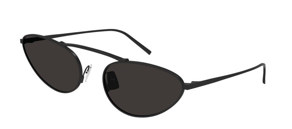 NEW Saint Laurent SL538 001 Black Metal Sunglasses